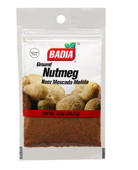 NUEZ MOSCADA MOLIDA BADIA 14.2G