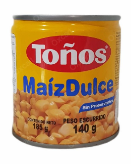 MAIZ DULCE TOÑOS 140G