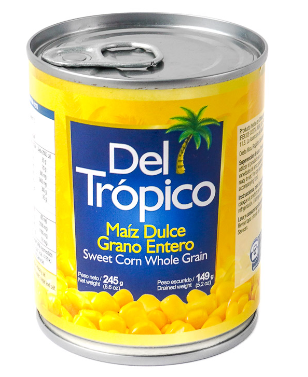 MAIZ DULCE DEL TROPICO 245G